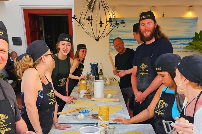 Authentic Pasta & Pizza Cooking Class with Sorrento Coast Pickup - Small group size (max 18) and what it means for your night