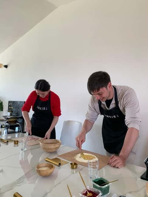 Cagliari: Pasta Making Workshop with 3-Course Meal - Meeting Ovan at AMKINA: where the clock starts