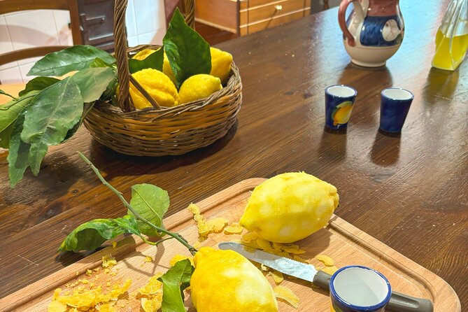 Fresh pasta and Limoncello course in a lemon grove - Learning the Sorrento Limoncello Way in the Lemon Grove