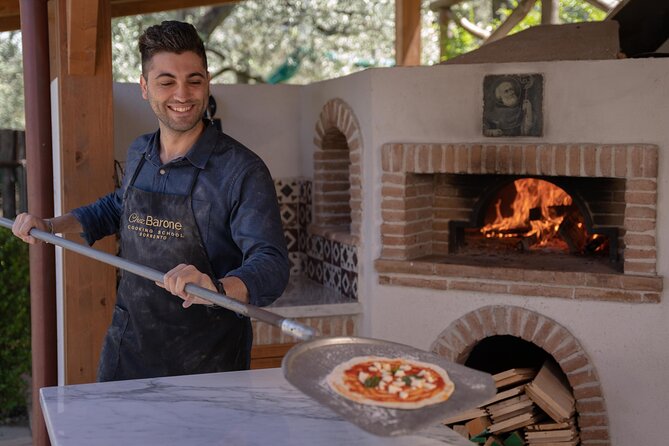 Pasta and Pizza Master Class with Pick Up in Sorrento - 12:00 pm cooking lesson: Neapolitan pizza plus fresh pasta
