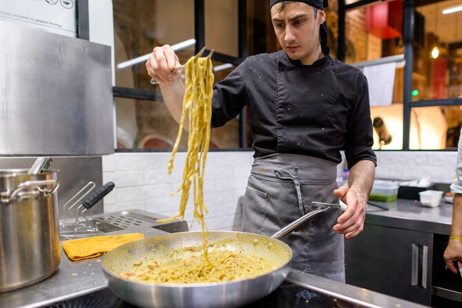 Pasta and Tiramisu Cooking Class with Wine in Venice - The drinks part: wine, limoncello, and coffee without fuss