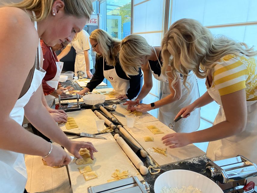 Rome: Pasta, Ravioli & Tiramisu Class with Unlimited Wine - Making ricotta-filled ravioli: shaping and filling like a Roman