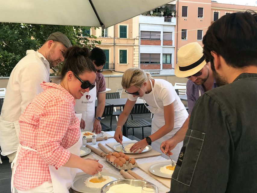 Rome: Pasta, Ravioli & Tiramisu Class with Unlimited Wine - Wine, pace, and small-group cooking: fun without losing control