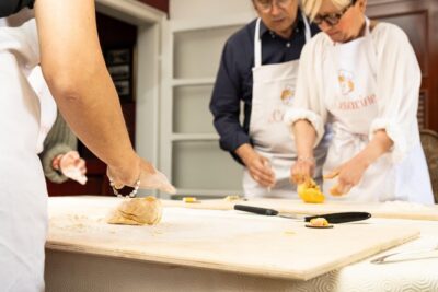 Share your Pasta Love: Small group Pasta and Tiramisu class in Ostuni - The pasta lesson: rolling and cutting fresh dough by hand