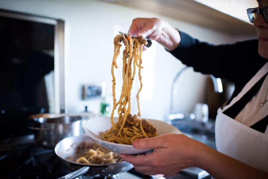 Turin: Private Pasta-Making Class at a Local's Home - Wine, water, and coffee: the part that turns cooking into a meal