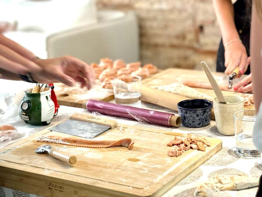 Valencia: Fresh Pasta Workshop with Lunch/Dinner in the Center - Filling, appetizer, and the chef’s approach to flavor