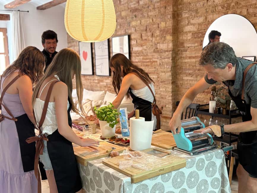Valencia: Fresh Pasta Workshop with Lunch/Dinner in the Center - FAQ