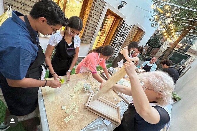 Venice Cooking Class in Mestre – Pasta & Tiramisu, wine and more - The pasta workshop: ravioli, gnocchi, and fresh pasta with three sauces