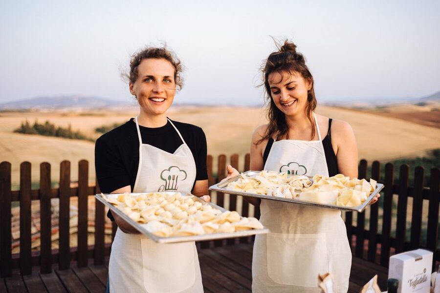 Volterra: Fresh Pasta Cooking Class at a Tuscan Farmhouse - Instructors That Keep the Pace Friendly: Names You May Hear